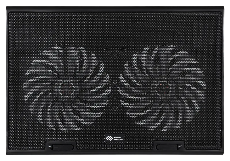 Подставка для ноутбука Digma D-NCP170-2 17"390x270x27мм 20дБ 2xUSB 2x 150ммFAN 600г черный