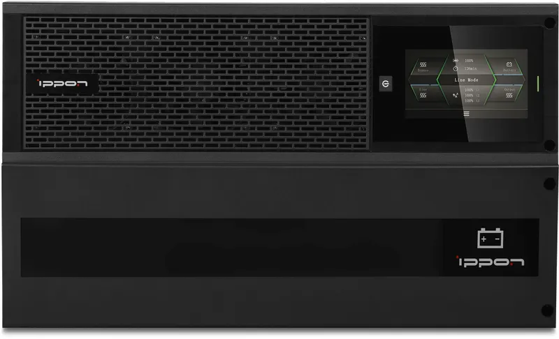 Источник бесперебойного питания Ippon Innova Unity RT 3-3 10K 10000Вт 10000ВА черный