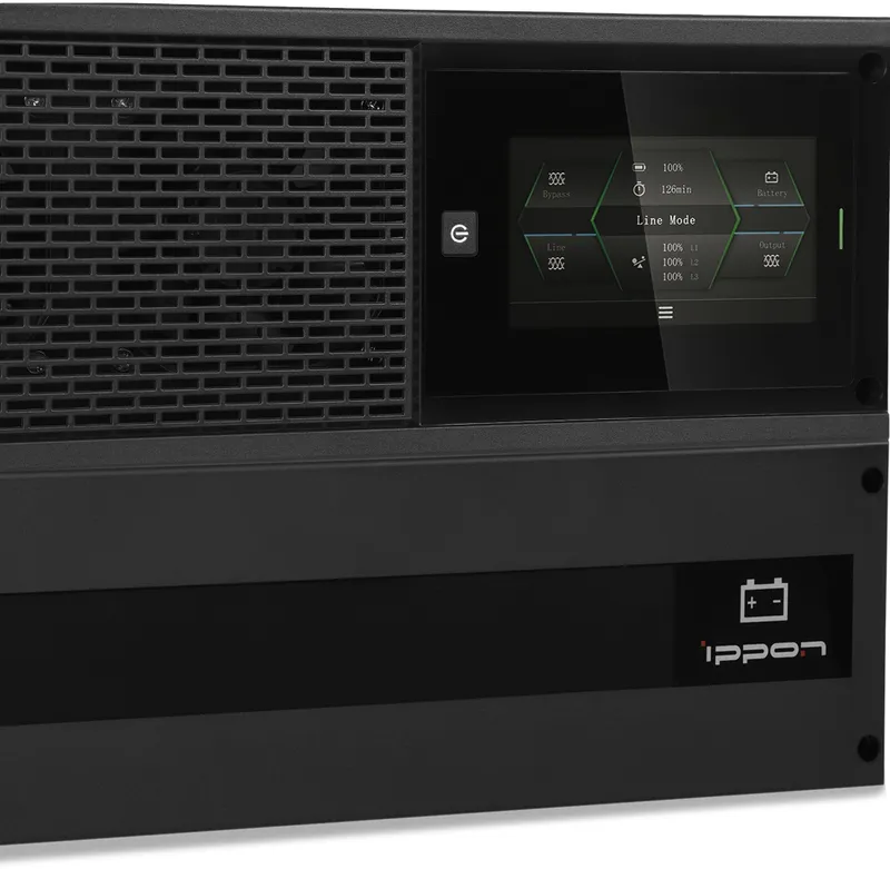 Источник бесперебойного питания Ippon Innova Unity RT 3-3 10K 10000Вт 10000ВА черный
