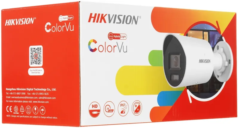 Камера видеонаблюдения IP Hikvision DS-2CD2047G2H-LIU(2.8mm) 2.8-2.8мм цв. корп.:белый