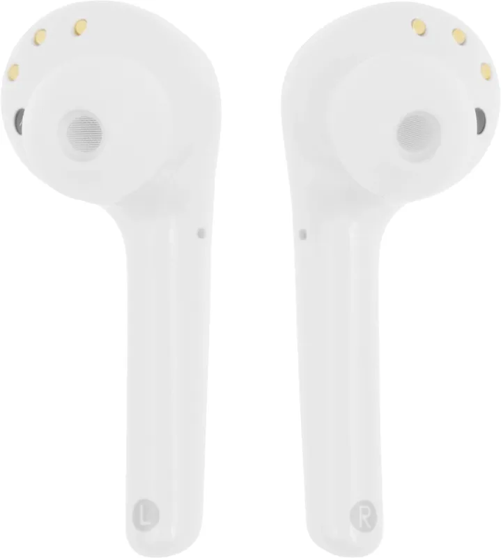 Гарнитура вкладыши Interstep TWS SBH-720 белый беспроводные bluetooth в ушной раковине (70963)