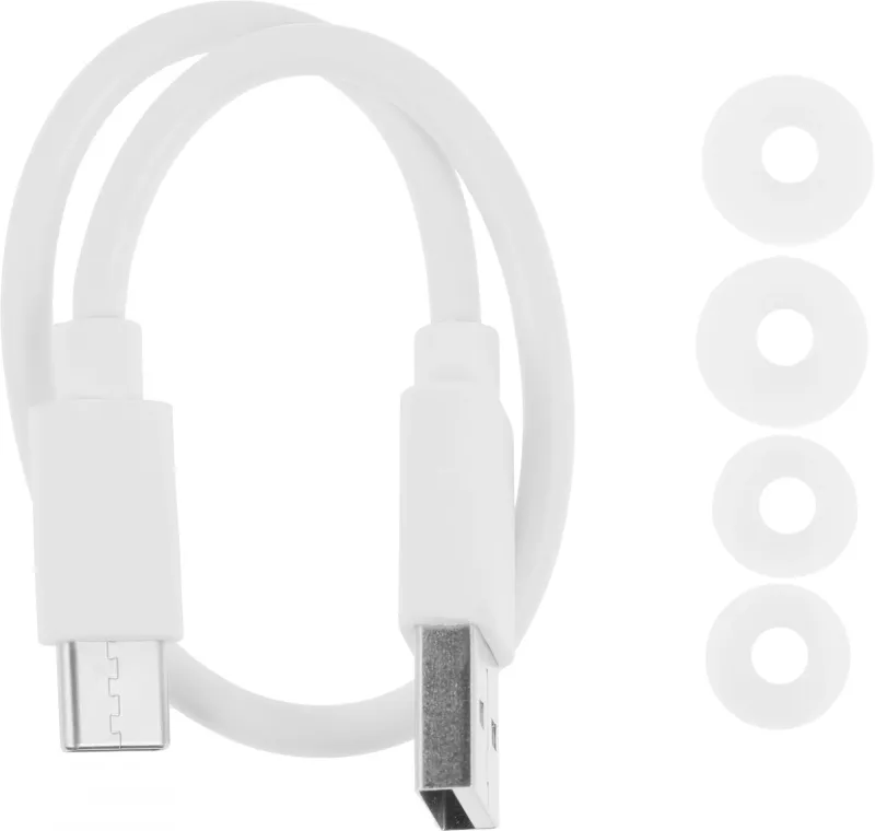 Гарнитура вкладыши Interstep TWS SBH-720 белый беспроводные bluetooth в ушной раковине (70963)