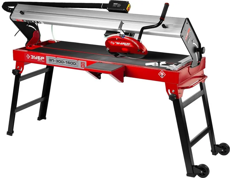 Плиткорез электрический Зубр ЭП-300-1500C 1500Вт красный/черный