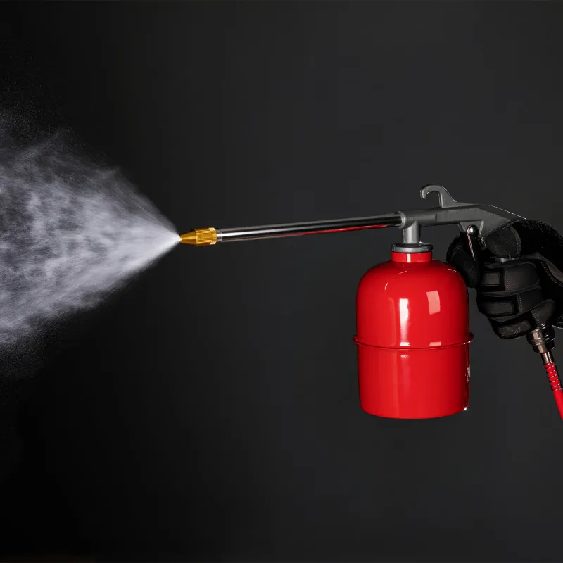 Пистолет промывочный Matrix 57340 230л/мин бак:0.8л оранжевый/серебристый