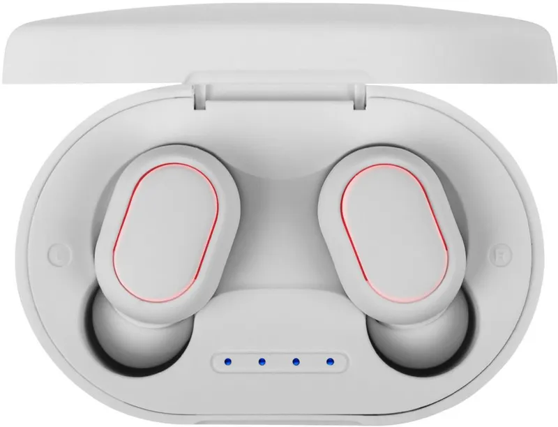 Гарнитура вкладыши Rombica Mysound Play белый беспроводные bluetooth в ушной раковине (BT-H030)