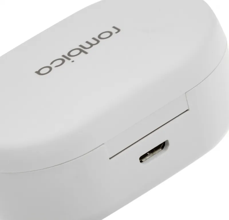 Гарнитура вкладыши Rombica Mysound Play белый беспроводные bluetooth в ушной раковине (BT-H030)