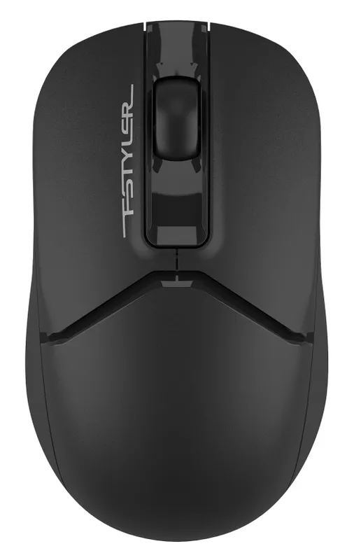 Мышь A4Tech Fstyler FG12 черный оптическая (1200dpi) беспроводная USB (3but)