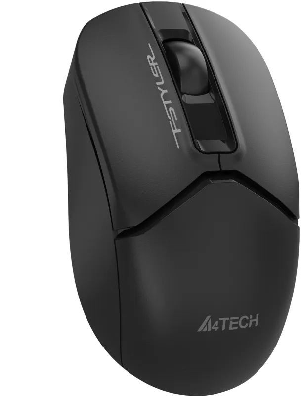Мышь A4Tech Fstyler FG12 черный оптическая (1200dpi) беспроводная USB (3but)