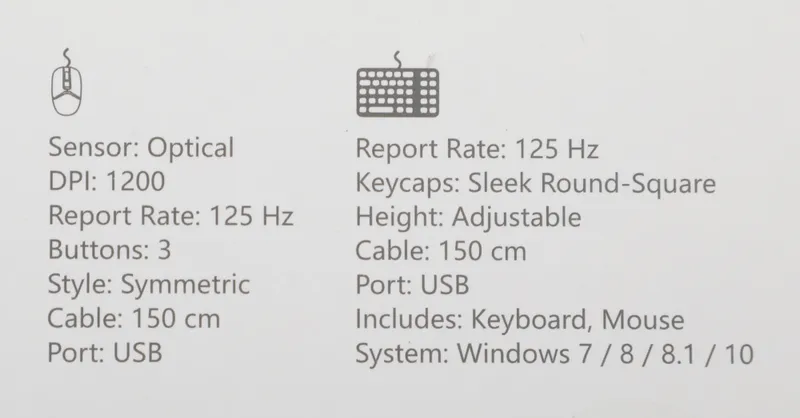 Клавиатура + мышь A4Tech Fstyler F1512 клав:черный мышь:черный USB (F1512 BLACK)