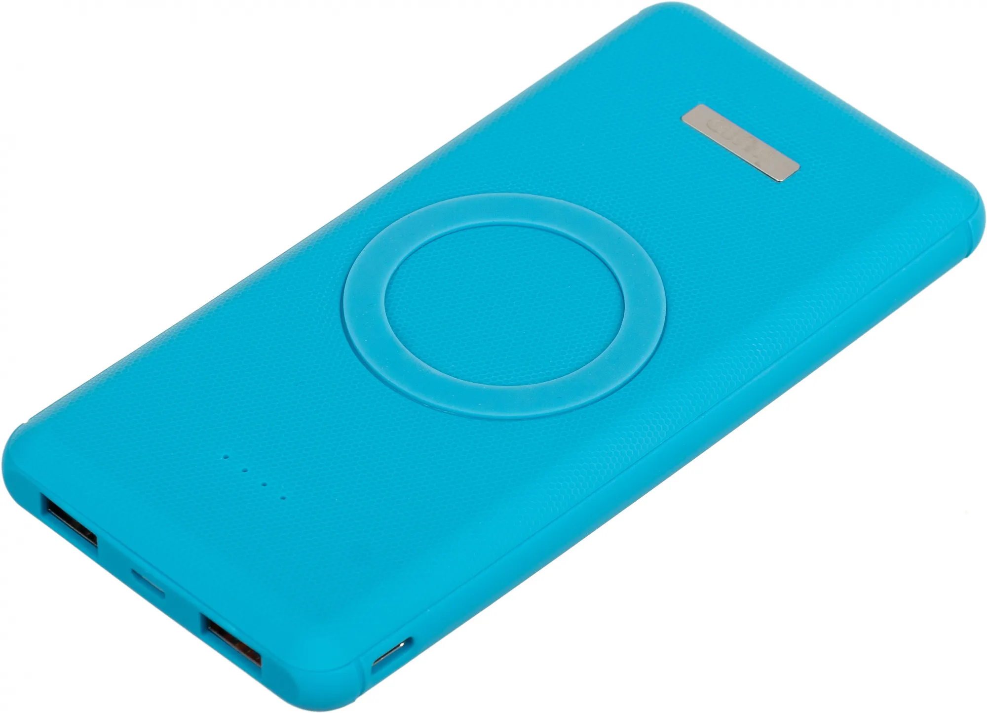 Мобильный аккумулятор Buro BPQ10F 10000mAh QC3.0/PD3.0 3A беспров.зар. синий (BPQ10F18PBL)