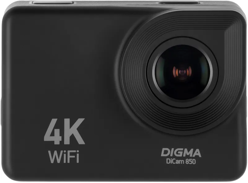 Экшн-камера Digma DiCam 850 черный
