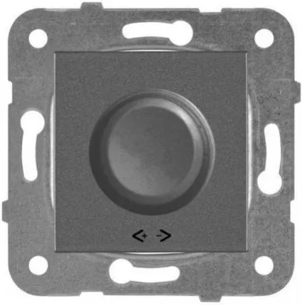Диммер Panasonic Karre Plus & Arkedia Slim скрыт. механ. IP20 дымчатый (упак.:1шт) (WKTT05242DG-RU)