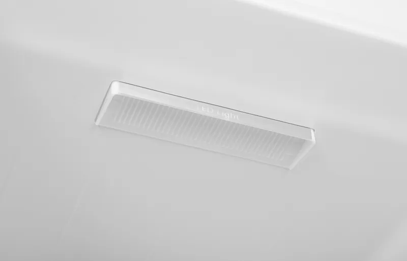 Холодильник Hyundai CS5003F белое стекло (двухкамерный)