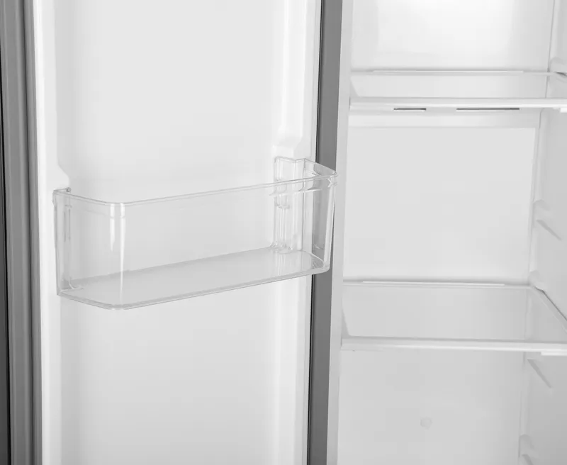 Холодильник Hyundai CS5003F белое стекло (двухкамерный)