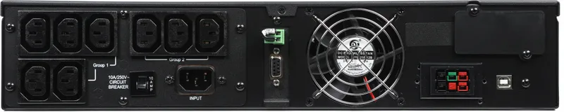 Powercom SENTINEL, On-Line, 1000VA/1000W, Rack/Tower, 6*IEC320-C13, Serial+USB, SNMP Slot (1456275)