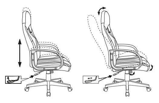 Кресло игровое Zombie RUNNER черный/желтый эко.кожа крестов. пластик