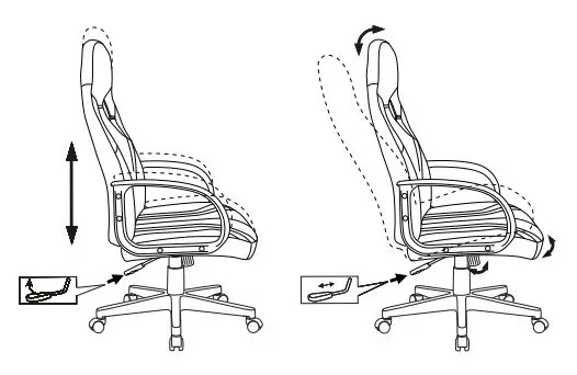 Кресло игровое Zombie RUNNER черный/желтый эко.кожа крестов. пластик