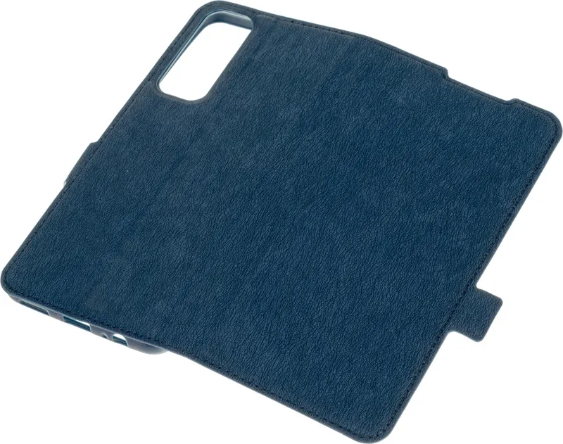 Чехол (флип-кейс) DF для Huawei P Smart (2021) hwFlip-91 синий (DF HWFLIP-91 (BLUE))