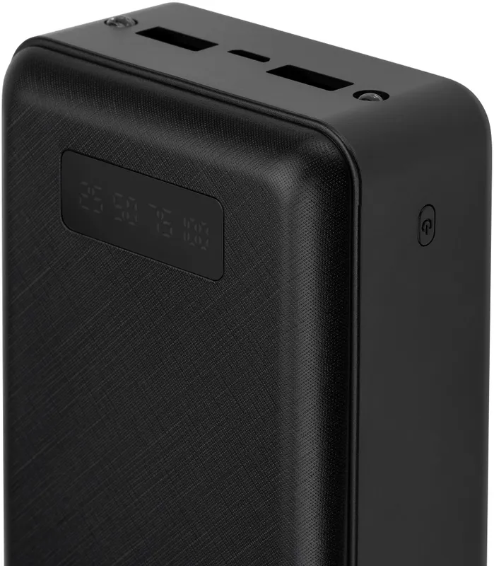 Мобильный аккумулятор Buro BPF30D 30000mAh QC4.0/PD3.0 22.5W 4.6A 2xUSB-A/USB-C черный (BPF30D22PBK)