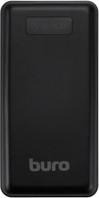 Мобильный аккумулятор Buro BPF30D 30000mAh QC4.0/PD3.0 22.5W 4.6A 2xUSB-A/USB-C черный (BPF30D22PBK)