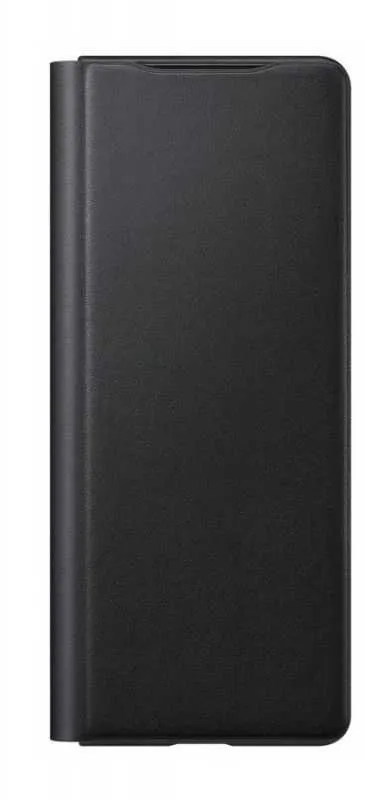 Чехол (клип-кейс) Samsung для Samsung Galaxy Z Fold2 Leather Cover черный (EF-FF916LBEGRU)