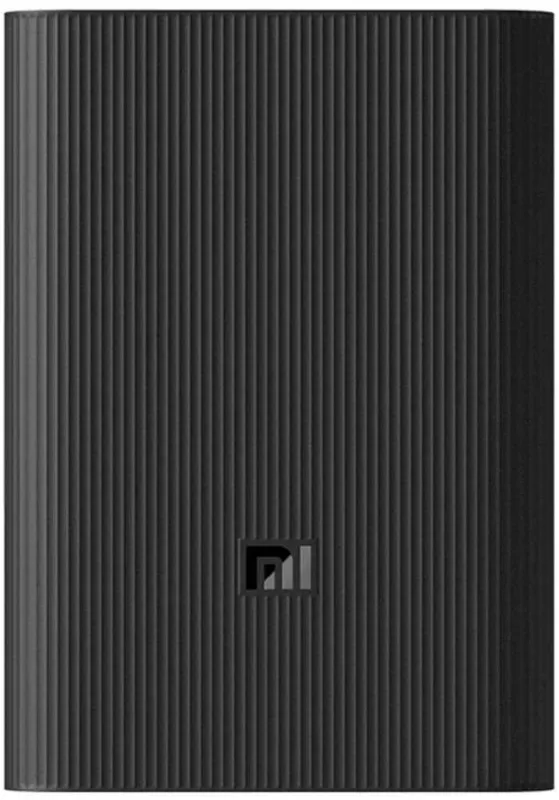 Мобильный аккумулятор Xiaomi Mi Power Bank 3 Ultra Compact 10000mAh 3A черный (BHR4412GL)
