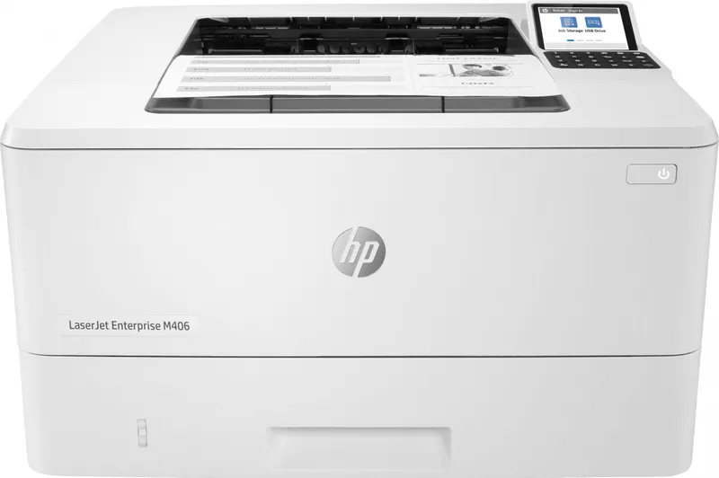 Принтер лазерный HP LaserJet Enterprise M406dn (3PZ15A) A4 (3PZ15A)