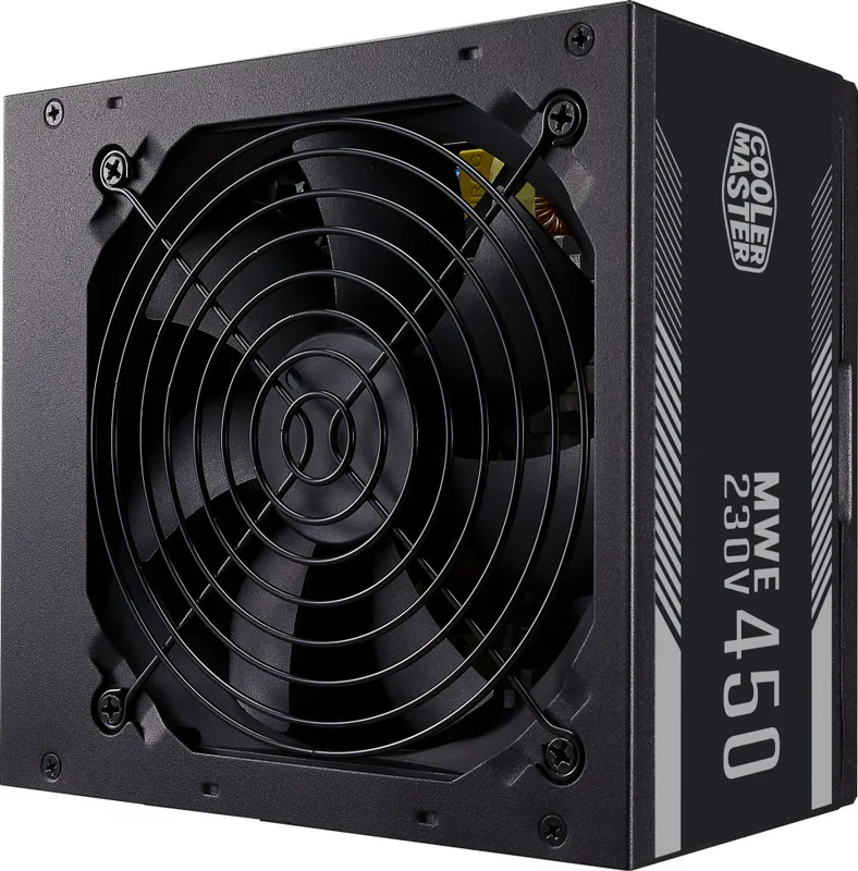 Блок питания Cooler Master MWE White, 450W, ATX, 120mm, 6xSATA, 2xPCI-E(6+2), APFC, 80+ White