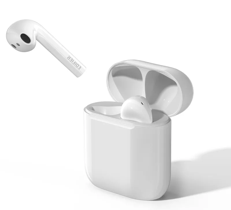 Гарнитура вкладыши Edifier TWS600 черный беспроводные bluetooth в ушной раковине (EDICALL TWS600)