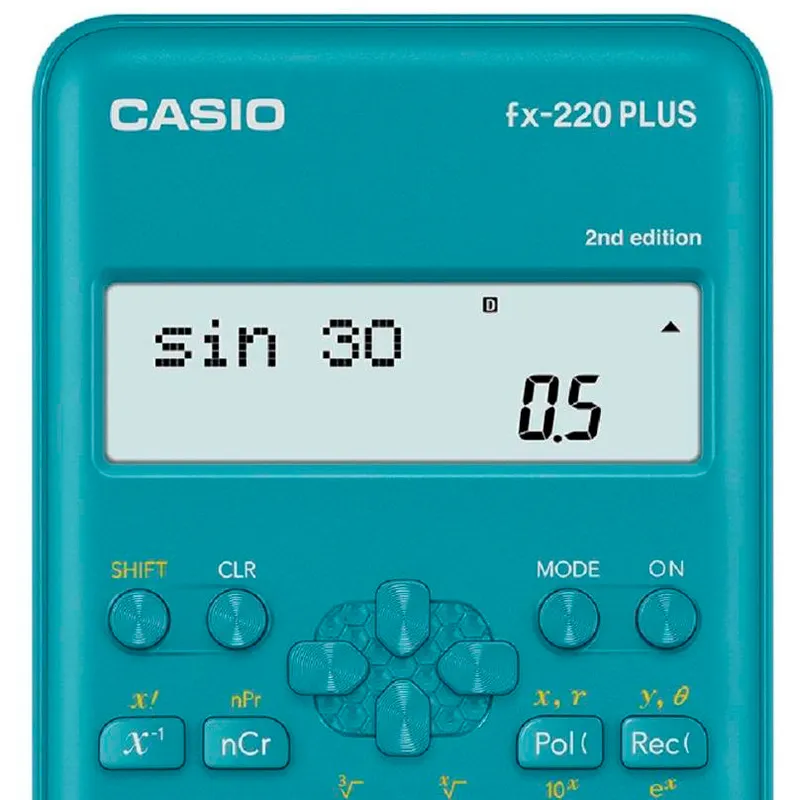 Калькулятор научный Casio FX-220PLUS-2 синий 10+2-разр.