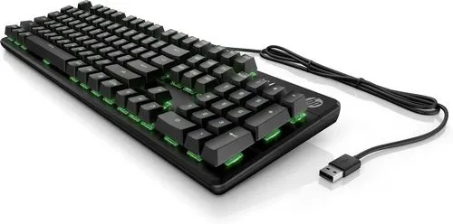 Клавиатура HP Pavilion Gaming 550 механическая черный USB for gamer LED