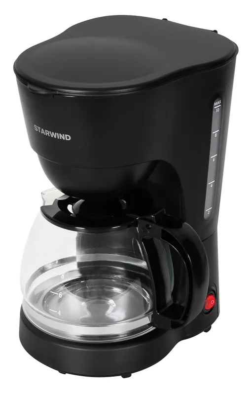 Кофеварка капельная Starwind STD1212 600Вт черный