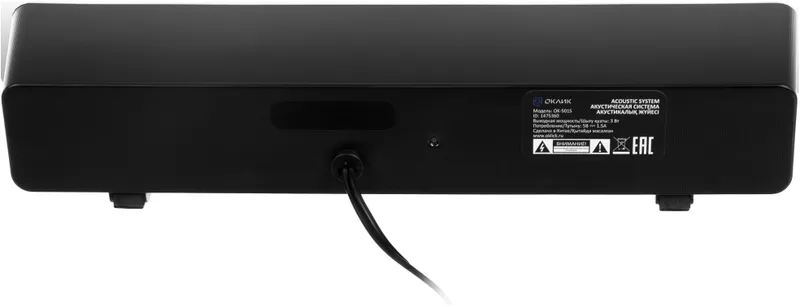 Саундбар Оклик OK-501S 2.0 6Вт черный