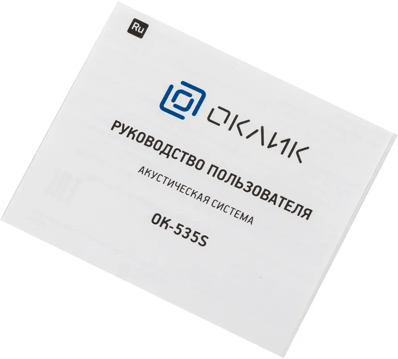 Саундбар Оклик OK-535S 2.0 6Вт черный