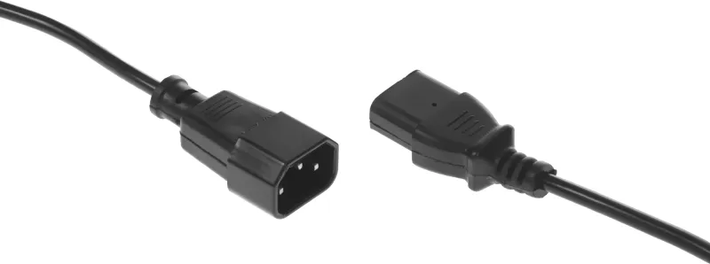 Кабель-удлинитель Buro IEC C13 IEC C14 3м (AN23-1008-3MC)