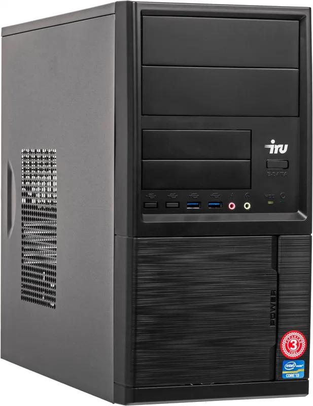 ПК IRU Опал 512 MT PG G5420 (3.8) 8Gb SSD240Gb UHDG 610 без ОС GbitEth 400W черный (RUS) (1478337)