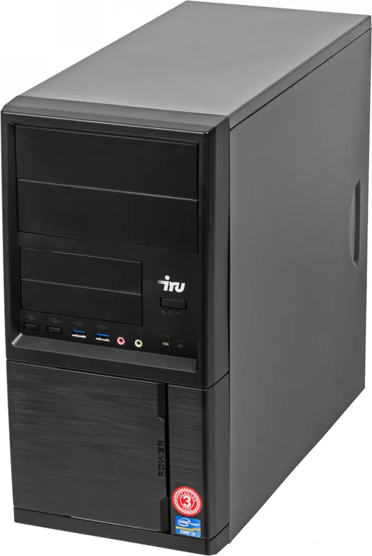 ПК IRU Опал 512 MT PG G5420 (3.8) 8Gb SSD240Gb UHDG 610 без ОС GbitEth 400W черный (RUS) (1478337)