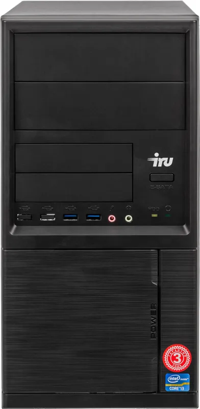 ПК IRU Опал 512 MT PG G5420 (3.8) 8Gb SSD240Gb UHDG 610 без ОС GbitEth 400W черный (RUS) (1478337)