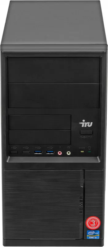 ПК IRU Опал 512 MT PG G5420 (3.8) 8Gb SSD240Gb UHDG 610 без ОС GbitEth 400W черный (RUS) (1478337)