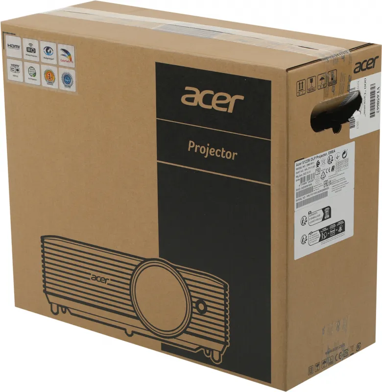 Проектор Acer X1228i DLP 4800Lm (1024x768) 20000:1 ресурс лампы:6000часов 1xHDMI 2.75кг