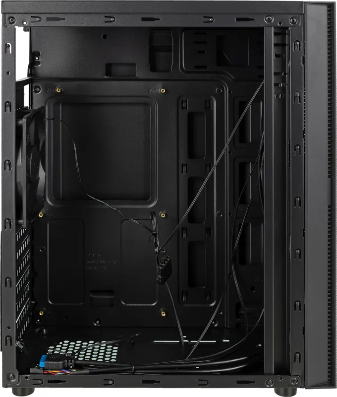 Корпус Accord ACC-CL292B черный без БП ATX 4x120mm 2xUSB2.0 1xUSB3.0 audio