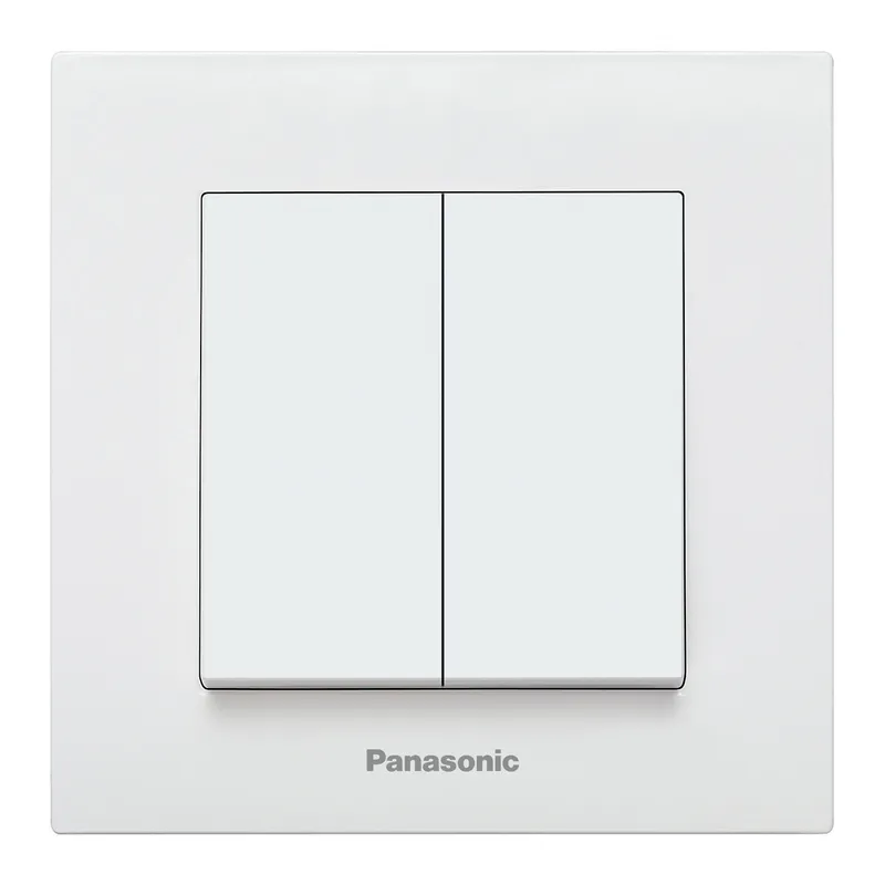 Выключатель Panasonic Karre Plus скрыт. 2кл. IP20 белый (упак.:1шт) (WKTC00092WH-RU)