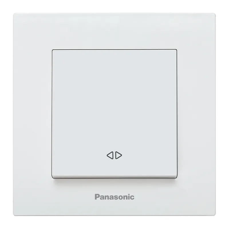 Переключатель Panasonic Karre Plus скрыт. 1кл. IP20 белый (упак.:1шт) (WKTC00052WH-RU)
