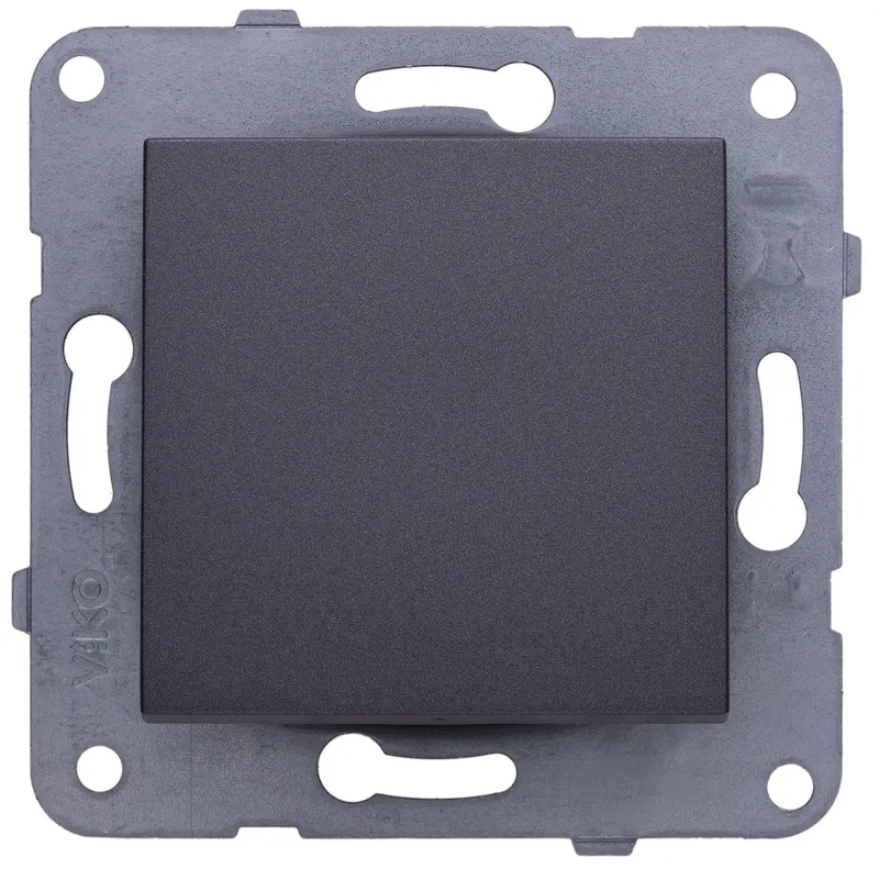 Переключатель Panasonic Karre&Arkedia скрыт. 1кл. IP20 дымчатый (упак.:1шт) (WKTT00032DG-RU)