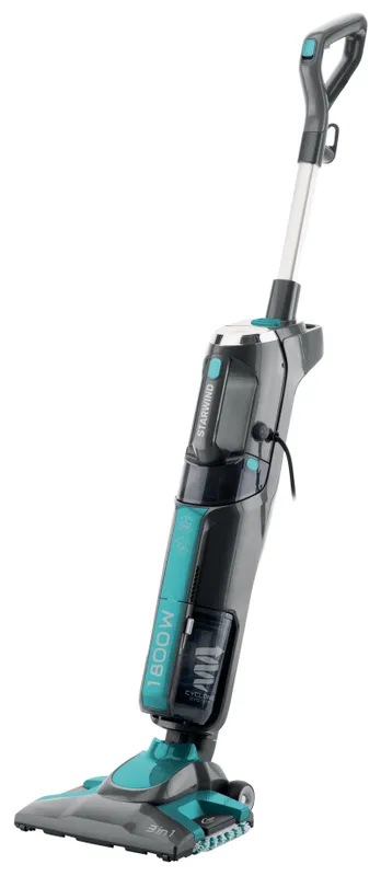 Пылесос паровой Starwind SSV9550 1800Вт темно-серый/голубой