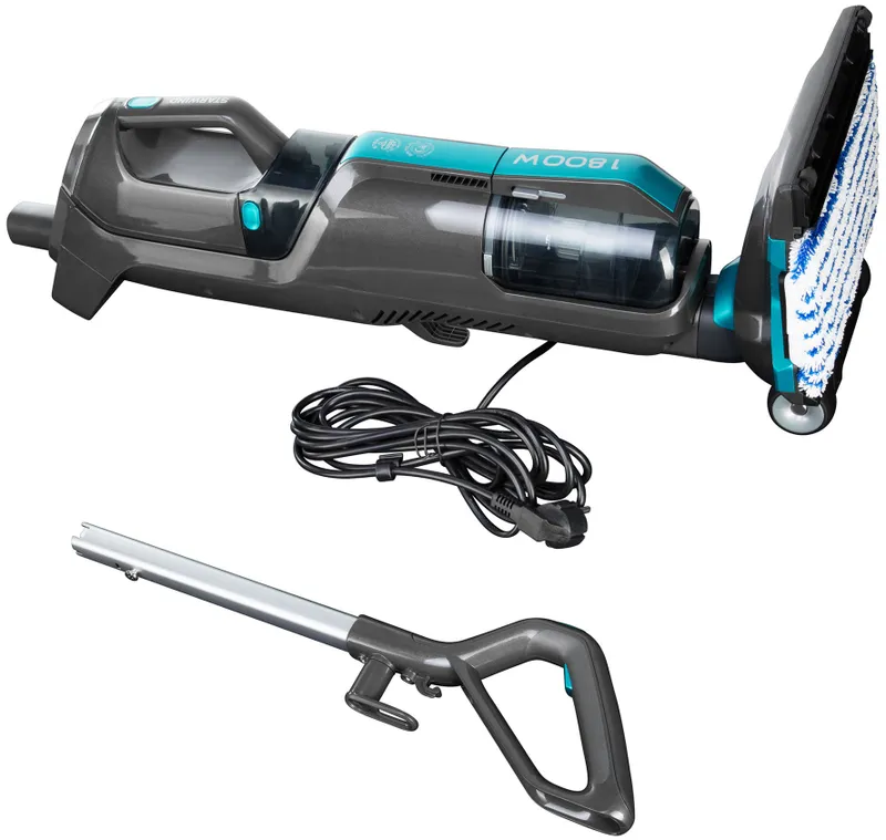 Пылесос паровой Starwind SSV9550 1800Вт темно-серый/голубой