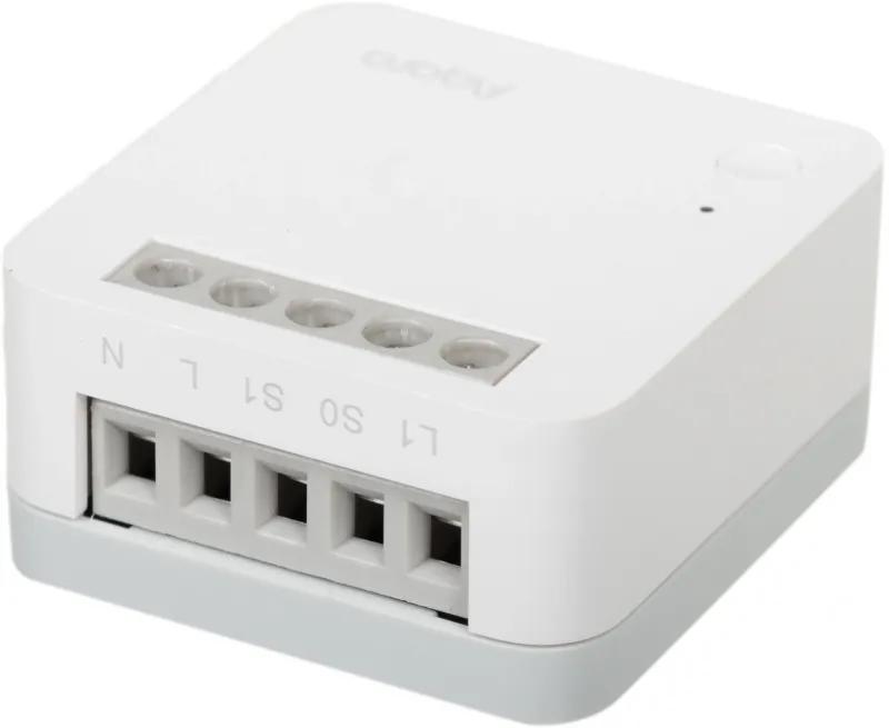 Умный дом Aqara Реле одноканальное Aqara T1 (с нейтралью) Aqara Single Switch Module T1 (With Neutral) SSM-U01