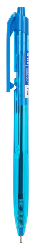 Ручка шариков. автоматическая Deli X-tream EQ20-BL синий/прозрачный d=0.7мм син. черн. (1шт)