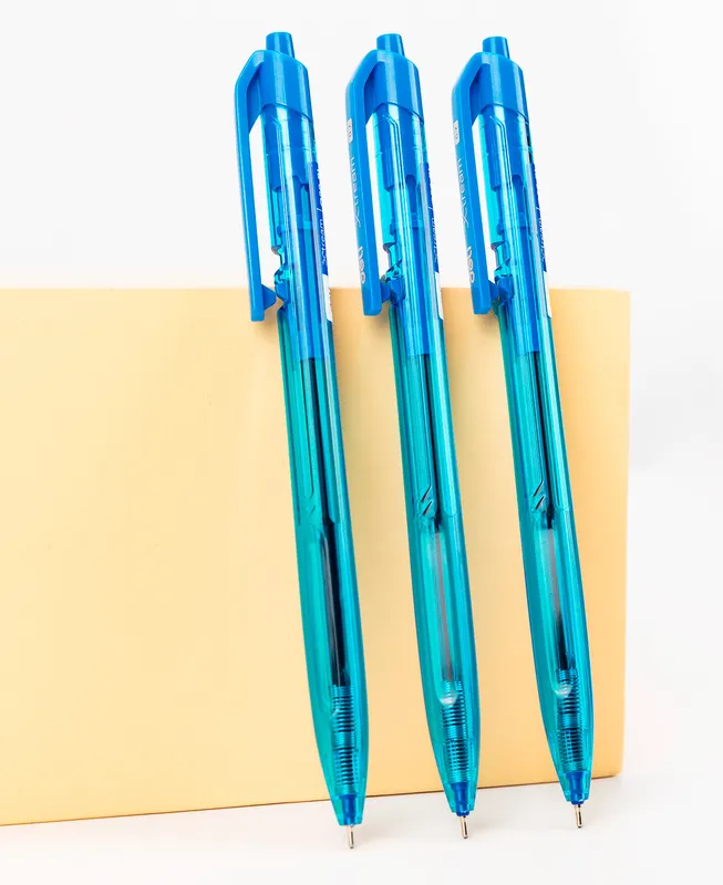 Ручка шариков. автоматическая Deli X-tream EQ20-BL синий/прозрачный d=0.7мм син. черн. (1шт)