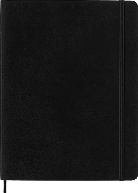 Блокнот Moleskine CLASSIC SOFT DOUBLE NB413SBK XLarge 190х250мм 192стр. линейка/нелинованный мягкая обложка черный